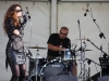 With Josh Sorenson at the Whangamata Jazz &amp; Blues Fest 2008